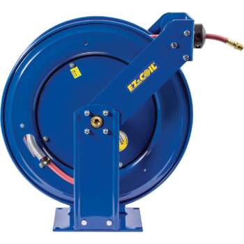 Coxreels Truck Series Hose Reel with EZ Coil With 3/8in x 100ft PVC Hose Max 300 PSI