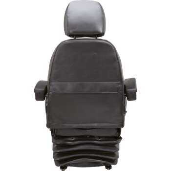 KAB 515 Vinyl Heavy Duty Mechanical Suspension Seat Black