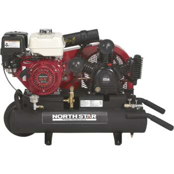 NorthStar Gas Powered Air Compressor Honda GX270 OHV Engine 8Gallon Twin Tank 14.9 CFM 90 PSI
