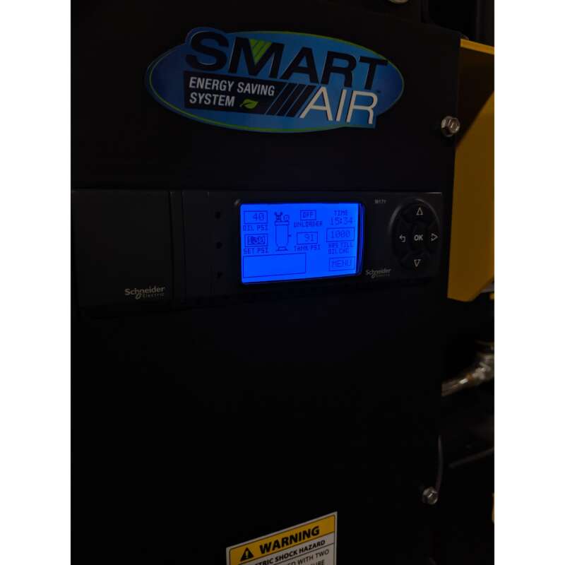 Emax Smart Air Dual Compressor Vari Speed Aftercooler Horsepower 10 HP Air Tank Size 80 Gal Volts 460