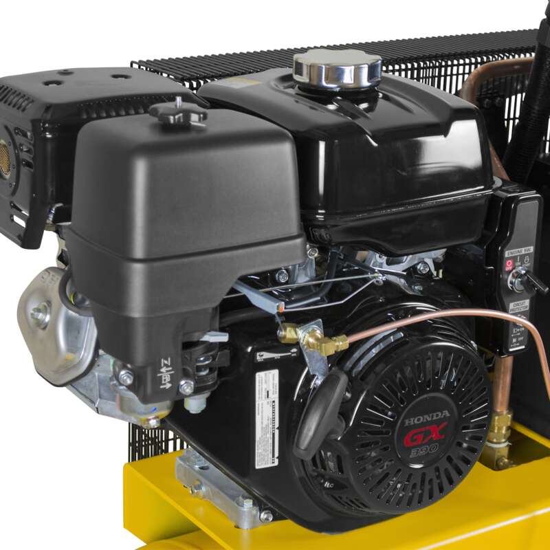 DEWALT 30 Gallon Air Compressor Horizontal wTruck Mount Honda Gas Engine 13 HP
