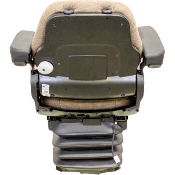 K&M Grammer MSG95/741 Tractor Seat with 12V Air Suspension Brown