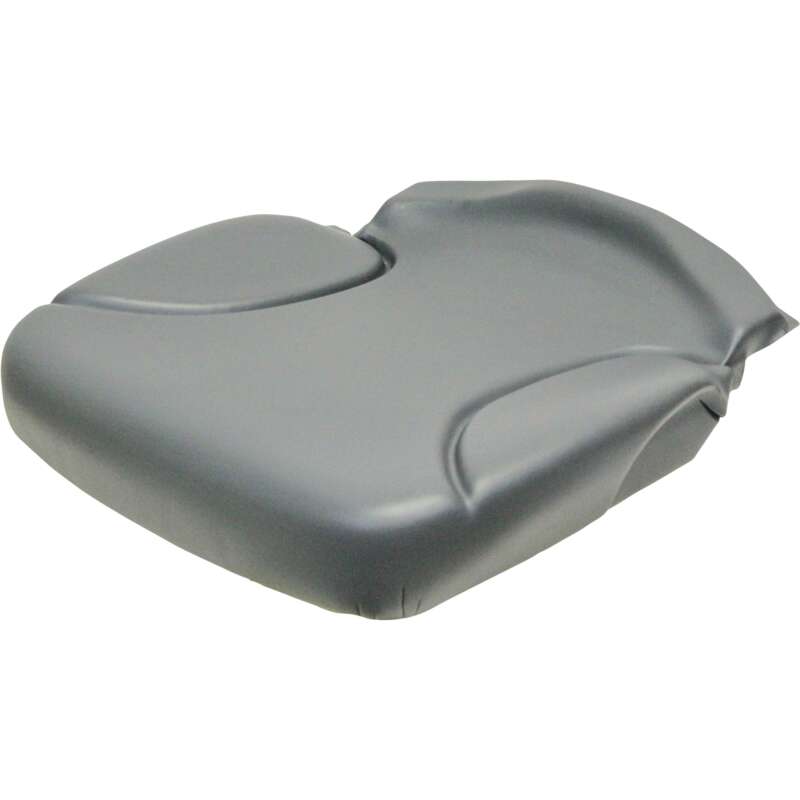 K&M Bobcat Skid Steer Seat Cushion Vinyl Gray 20in W x 17 1/4in H