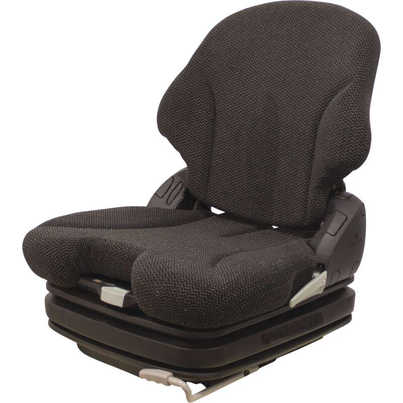 Grammer Msg75 531 Low Profile Air Suspension Seat With 12 Volt Compressor 375 Lb Capacity Black 1104