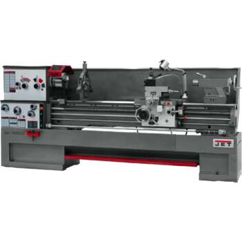 JET ZX Series Large Spindle Bore Lathe with Acu Rite 203 DRO 18in x 80in