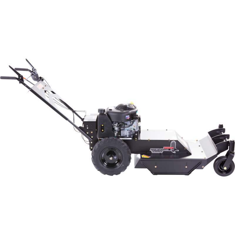 Swisher Predator Self Propelled Push Rough Cut Lawn Mower with Front Casters 344cc Briggs & Stratton Engine 24in Deck