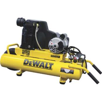DEWALT 8Gallon Electric Wheelbarrow Air Compressor 1.9 HP 120V 240V 5.7 CFM 90 PSI