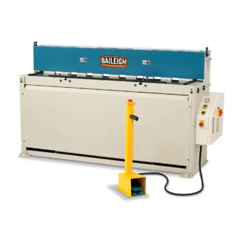 Baileigh 220 Volt Three Phase Hydraulic Powered Shear 60in Max Material Gauge 14 Max Width 60 in Model SH 6014