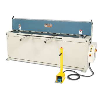Baileigh 220 Volt Three Phase Hydraulic Powered Shear 80in Max Material Gauge 13 Max Width 80 in Model SH 8010
