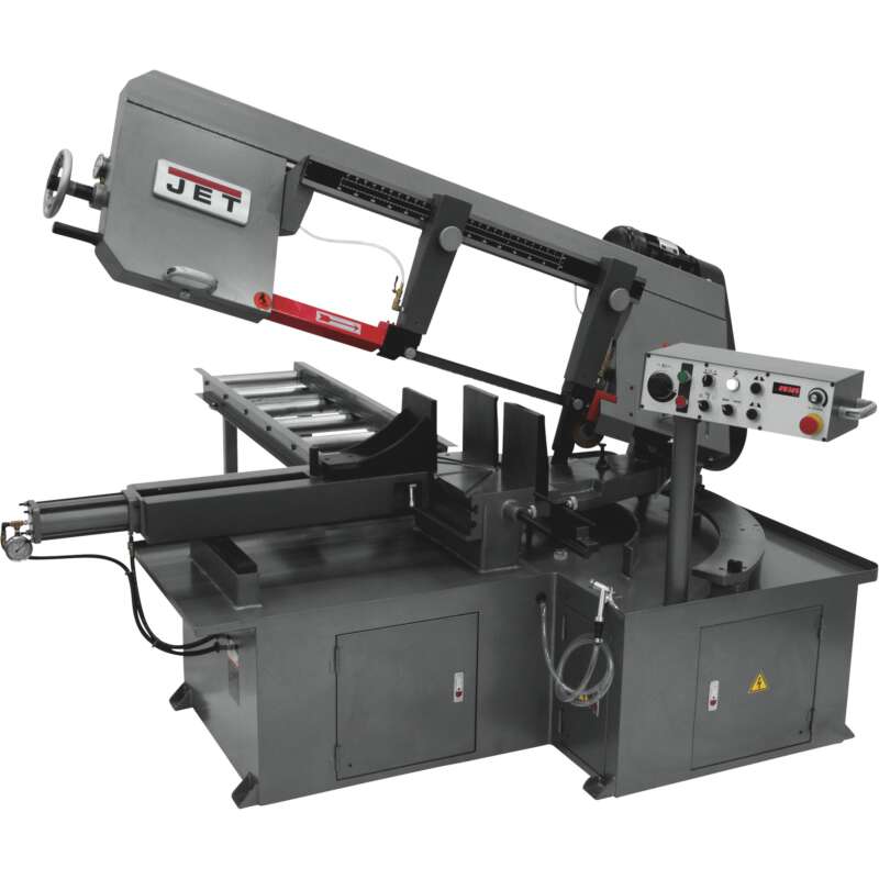 JET Dual Miter Horizontal Band Saw 13in 3 HP 230 460 Volt