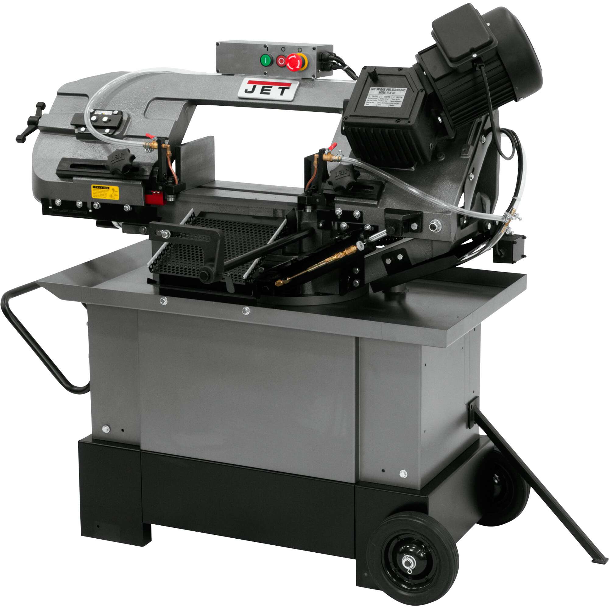 JET Horizontal Vertical Mitering Geared Head Bandsaw 7in x 10 1 2in 1HP 115 230 Volt Single Phase