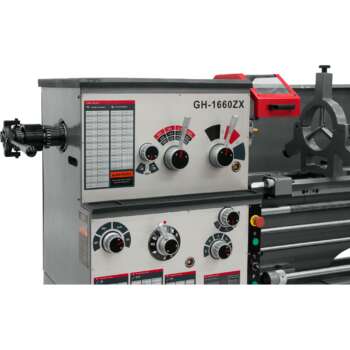 JET ZX Series Large Spindle Bore Lathe with Collet Closer 16in x 60in