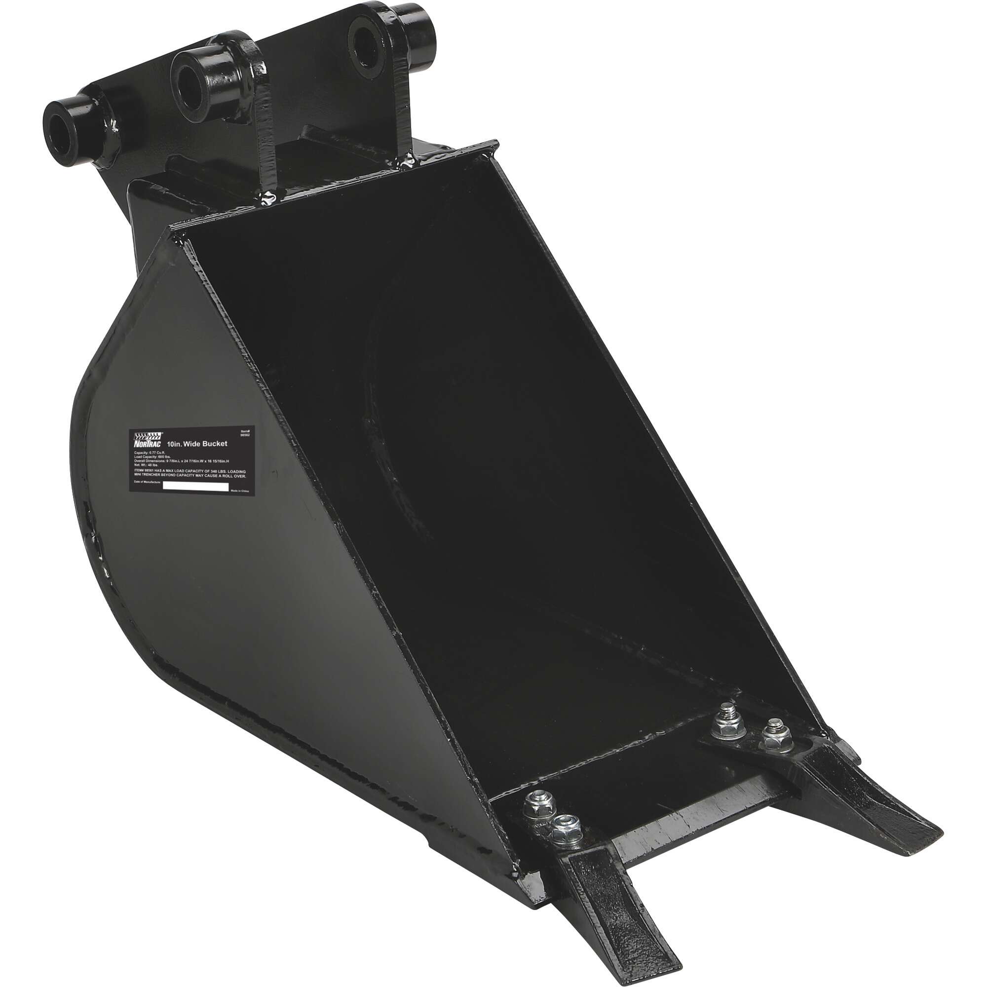 NorTrac Trencher Bucket 10in