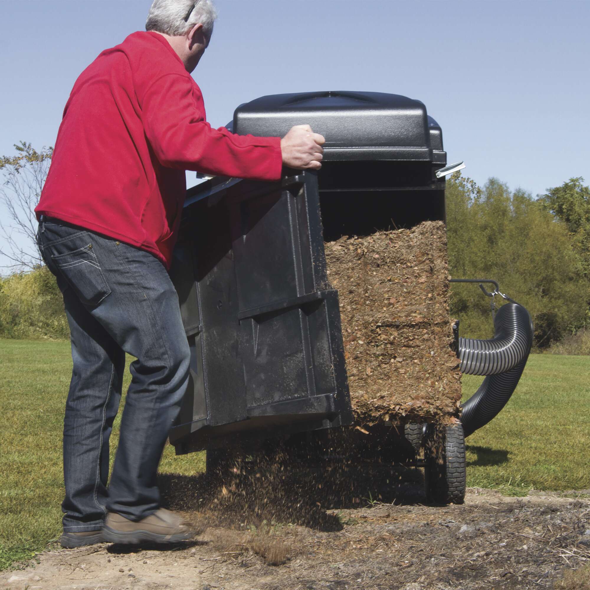 Agri Fab Tow Behind Mow N Vac Cc Briggs Stratton Engine Cu Ft