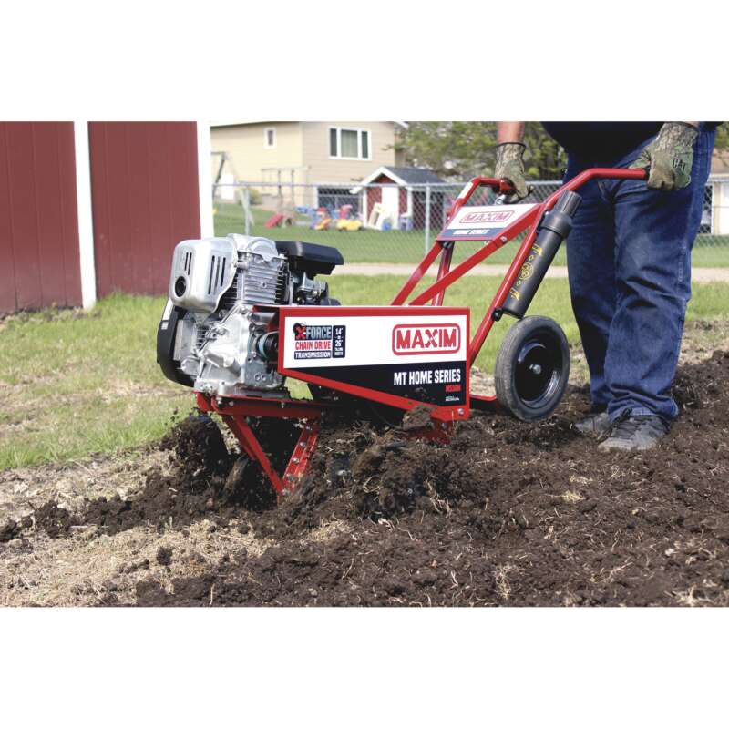 Maxim MT Home Series Tiller Adjustable 14in /16in Tilling Width 160cc Honda GC160 Engine