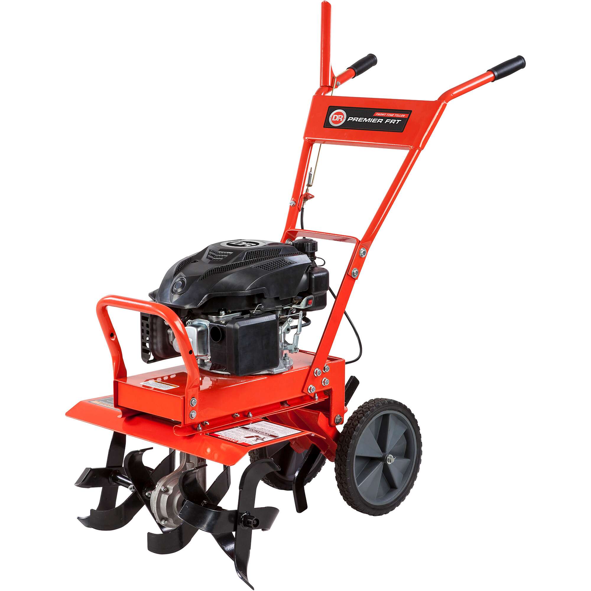 DR Power Front Tine Variable Width Tiller 11in/16in/21in Till Width 98cc  Primadian Tools