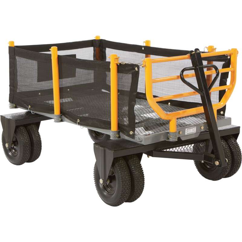 Bannon 3 in 1 Convertible Logging Wagon 1800 Lb Capacity 36 Cu Ft