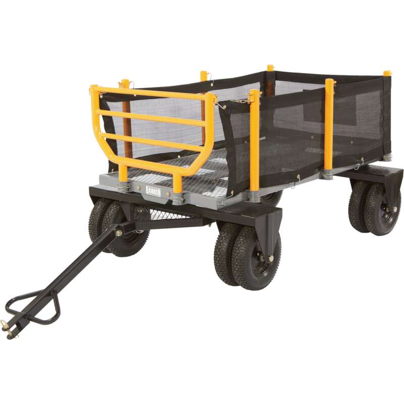 Bannon 3 in 1 Convertible Logging Wagon 1800 Lb Capacity 36 Cu Ft