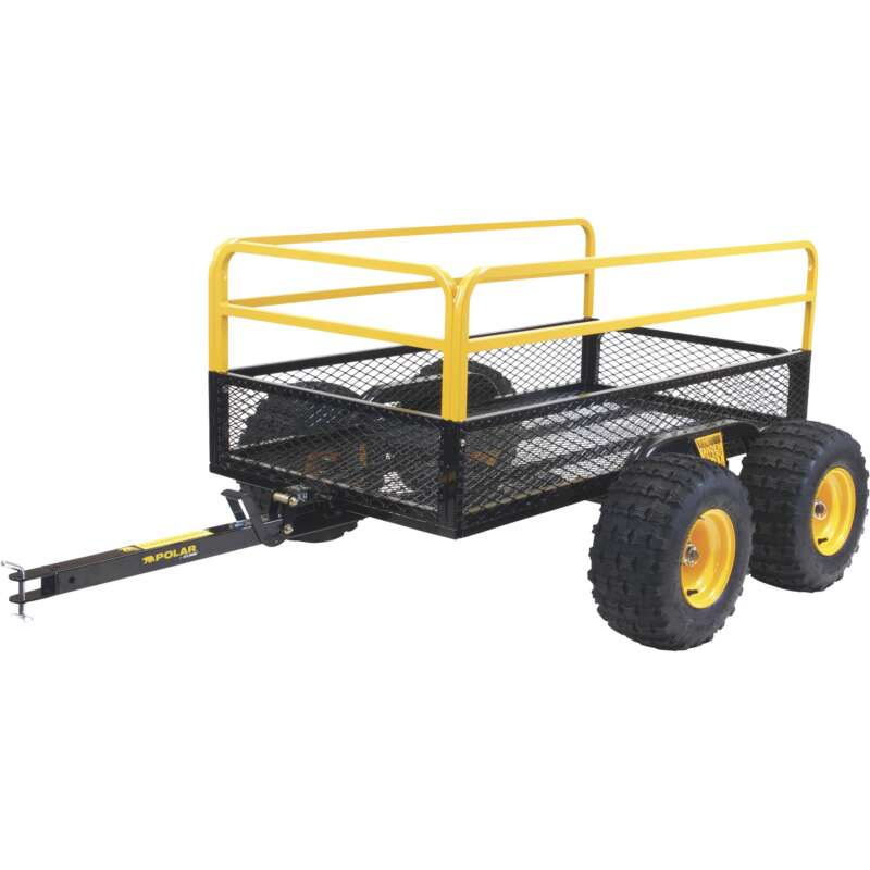 Polar Mesh Trailer Tandem Axle 1400 Lb Capacity