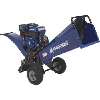 Powerhorse Rotor Wood Chipper 420cc Ducar OHV Engine 4in Chipping Capacity
