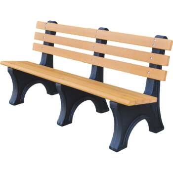 UltraSite Recycled Plastic Park Bench Kit 6ft