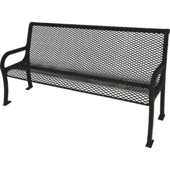 UltraSite Diamond Pattern Lexington Park Bench 6ft