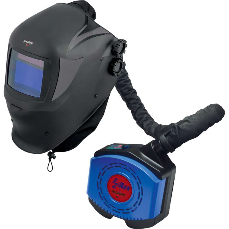 Allegro Welding Helmet with EZ Air Max Powered Air Purifying Respirator PAPR