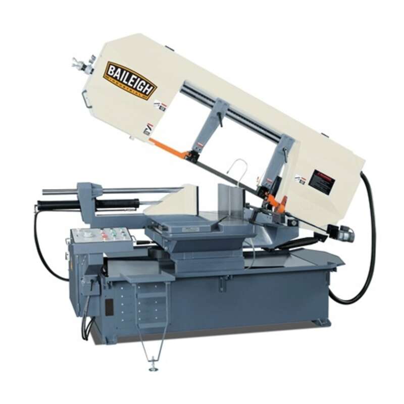 Baileigh Dual Mitering Metal Cutting Band Saw 5 HP Volts 2201