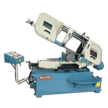 Baileigh Semi Automatic Metal Cutting Band Saw 1 1 4in Blade 3 HP Volts 220