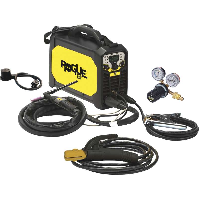 ESAB Rogue ET 200IP PRO TIG Welder 115 230 Volts 200 Amp Output