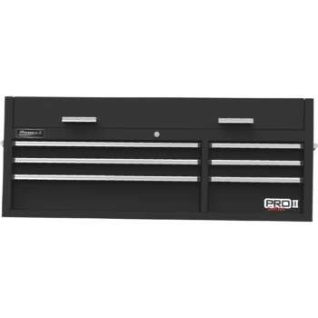 Homak 54in Pro II 6 Drawer Top Tool Chest 18 016 Cu In of Storage 54inW x 24 25inD x 21 375inH