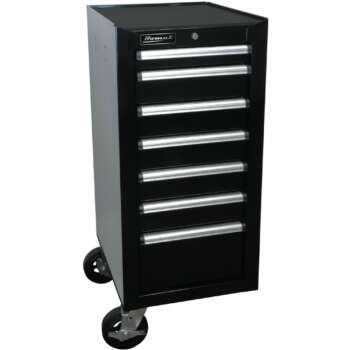 Homak H2Pro 18in 7Drawer Side Cabinet 22 1 2inW x 18inD x 44inH