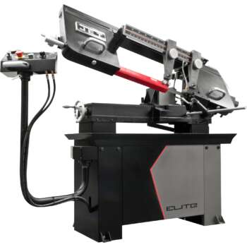 JET Elite Horizontal Metal Cutting Variable Speed Band Saw 8in x 13in 1 5 HP 115 230V