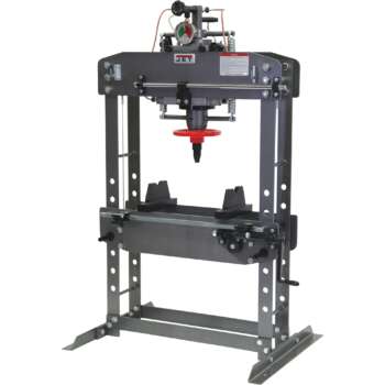 JET H Frame 35 Ton Hydraulic Shop Press with Gauge