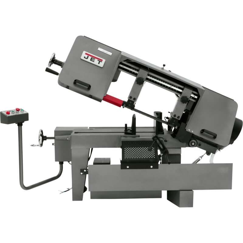 JET Horizontal Metal Cutting Band Saw 10in x 16in 1 1 2 HP 115 230V Single Phase