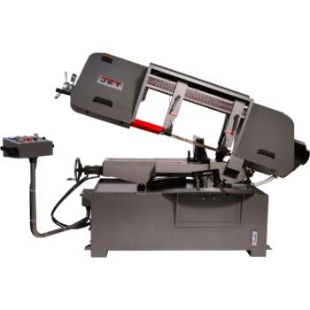 JET Horizontal Semi Automatic Variable Speed Mitering Band Saw with Hydraulic Vise 12in x 20in 3 HP