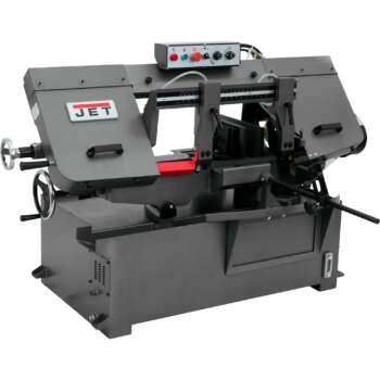 JET Swivel Head Horizontal Mitering Band Saw 10in x 14in 3 HP 230 460V 3 Phase