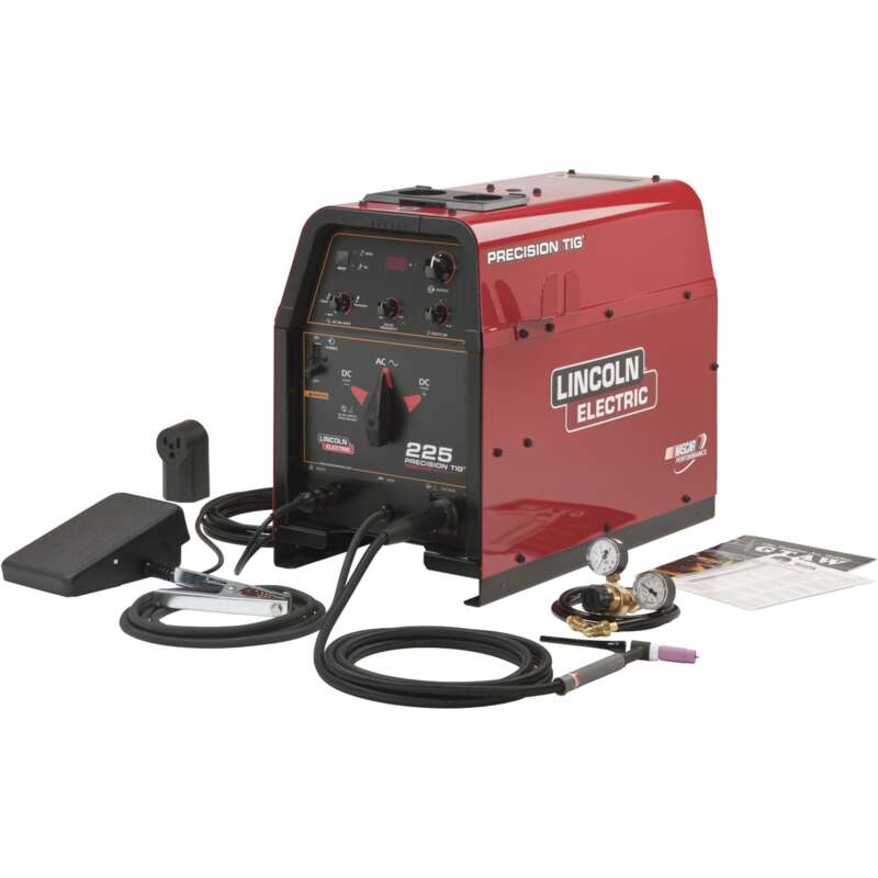 Lincoln Electric Precision TIG 225 AC DC TIG Welder Ready Pak 230V