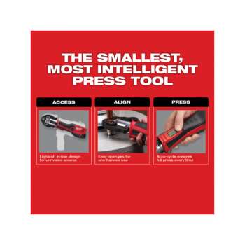 Milwaukee M12 Force Logic Press Tool Kit Cordless 12 Volt