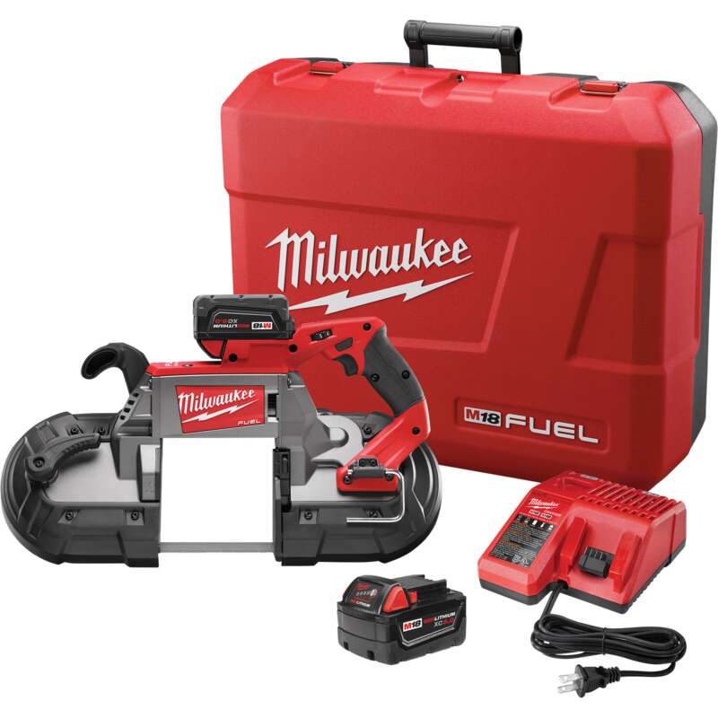 Milwaukee M18 FUEL Deep Cut Band Saw Kit 2 Batteries