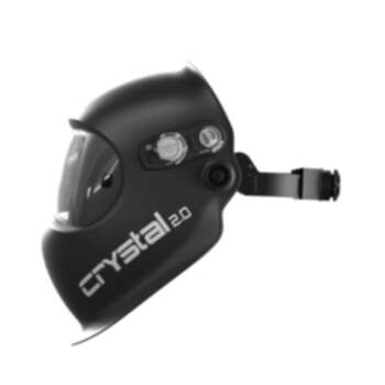 Optrel Crystal 2 0 Welding Helmet in Black Auto Darkening Switch Time 1 10000 sec