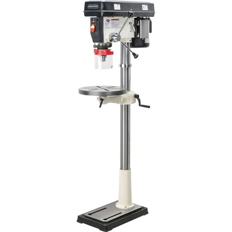 SHOP FOX Floor Drill Press 17in 1 HP 110V