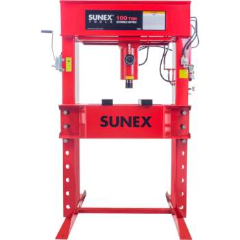 SUNEX 100 Ton Air Hydraulic Shop Press
