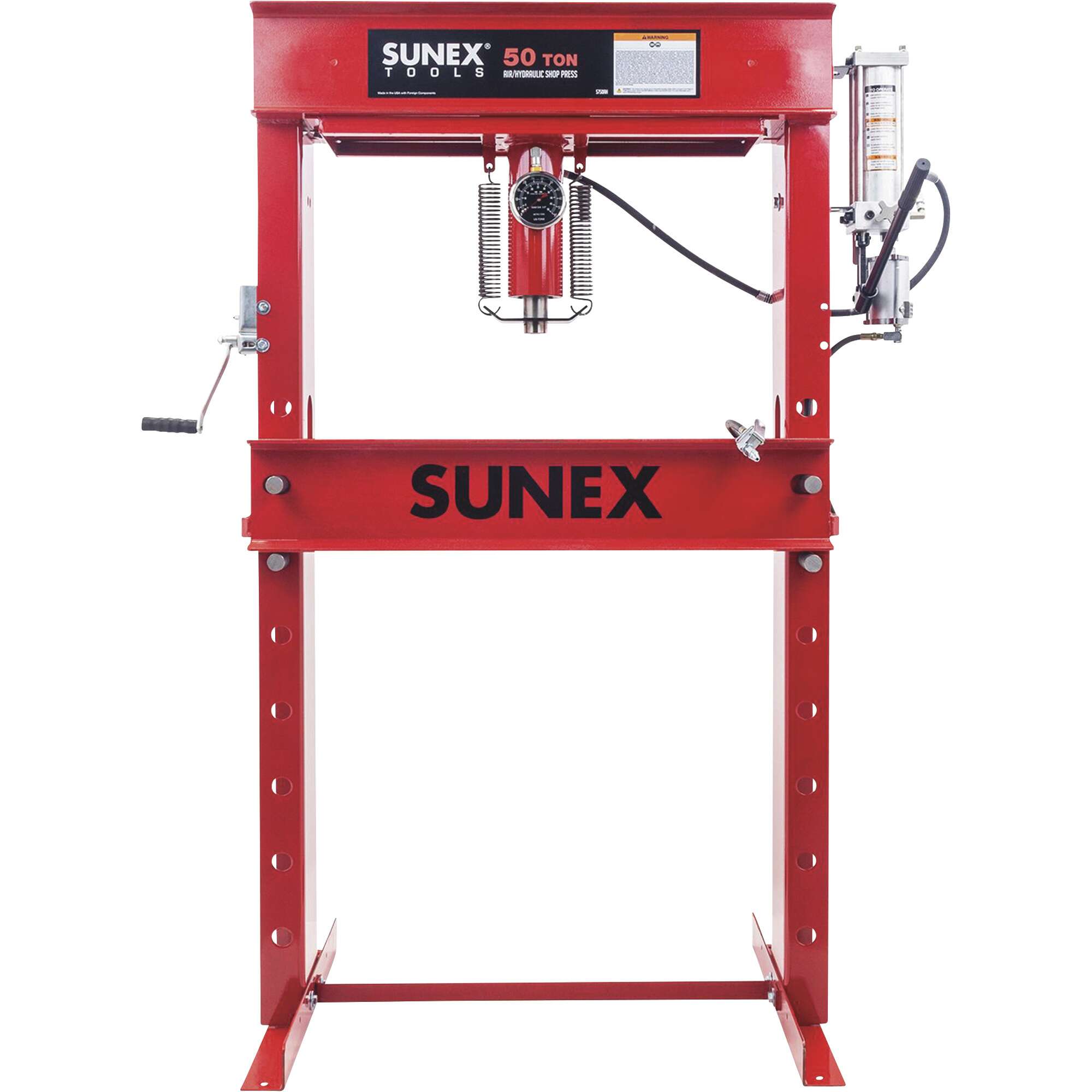 SUNEX 50 Ton Air Hydraulic Shop Press