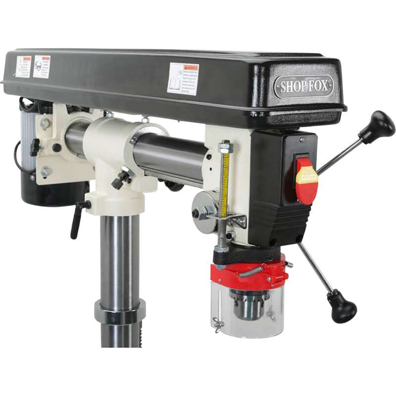 Shop Fox Radial Drill Press 1 2 HP1