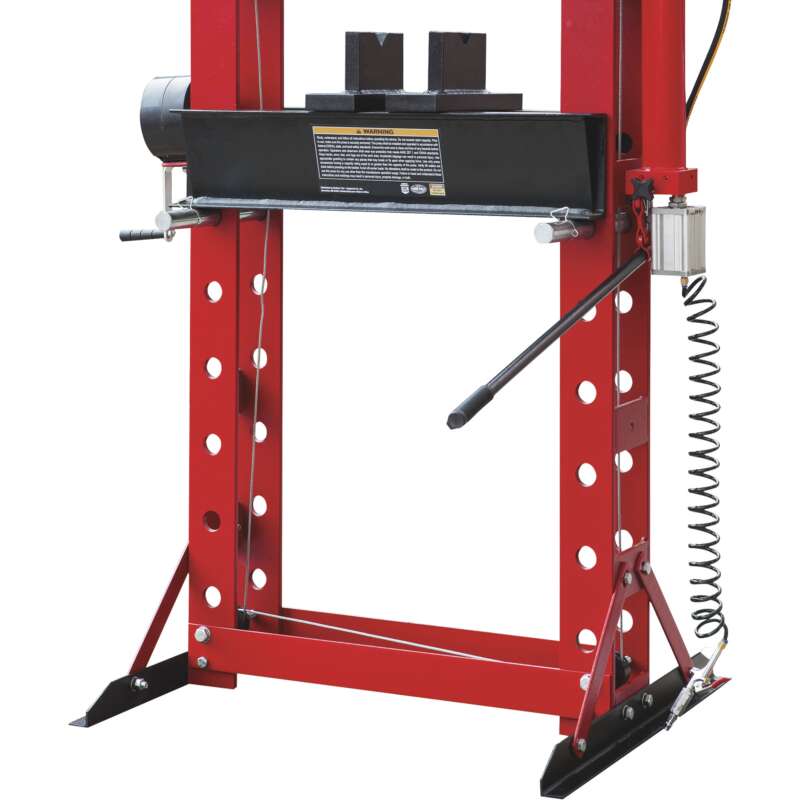 Strongway 40 Ton Pneumatic Shop Press with Gauge and WinchStrongway 40 Ton Pneumatic Shop Press with Gauge and Winch