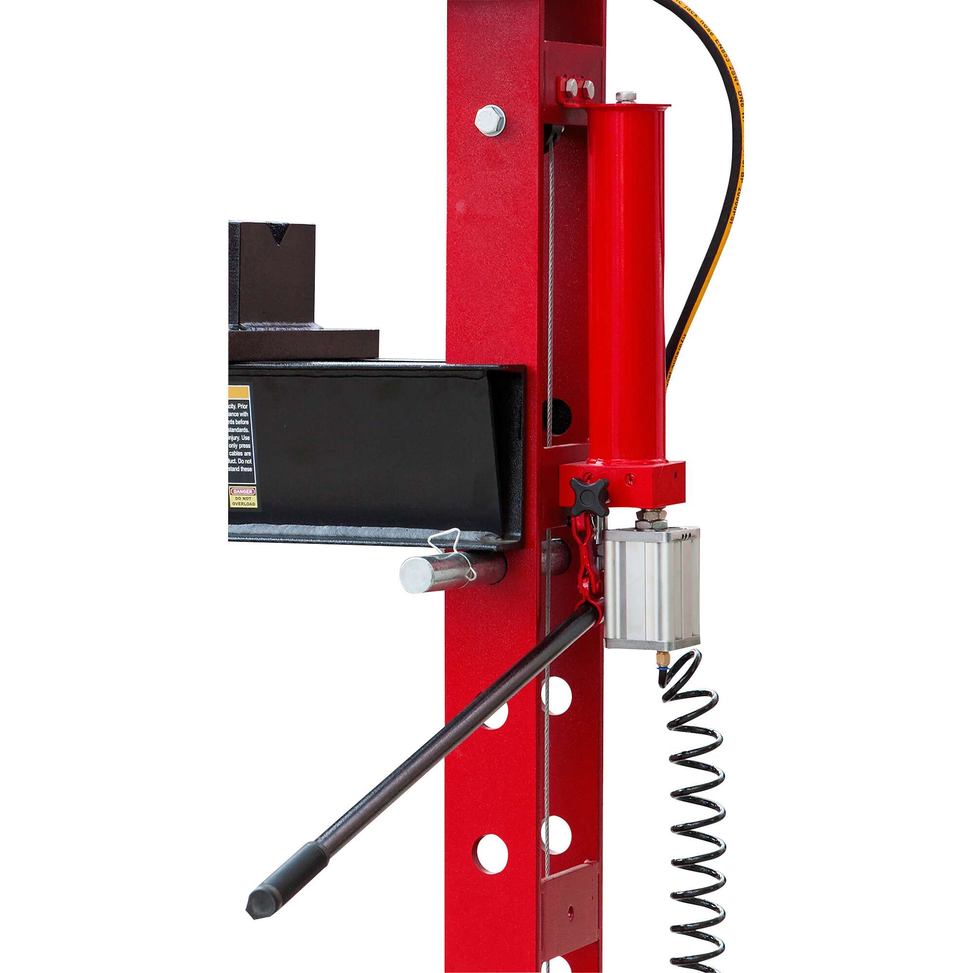 What does a 20-Ton Pneumatic Shop Press Do?